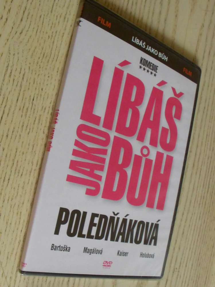 LÍBÁŠ JAKO BŮH, K. MAGÁLOVÁ, J. BARTOŠKA, E. HOLUBOVÁ, DVD FILM ČR
