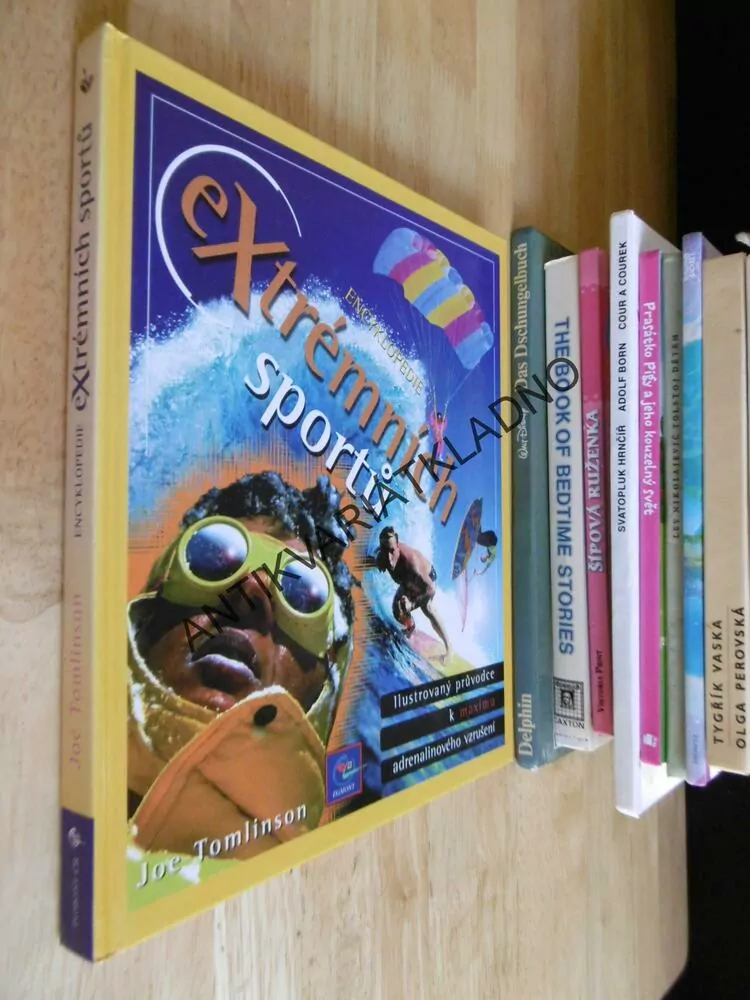 ENCYKLOPEDIE EXTRÉMNÍCH SPORTŮ, WINDSURFING, LYŽOVÁNÍ,SKÚTR AJ., **an