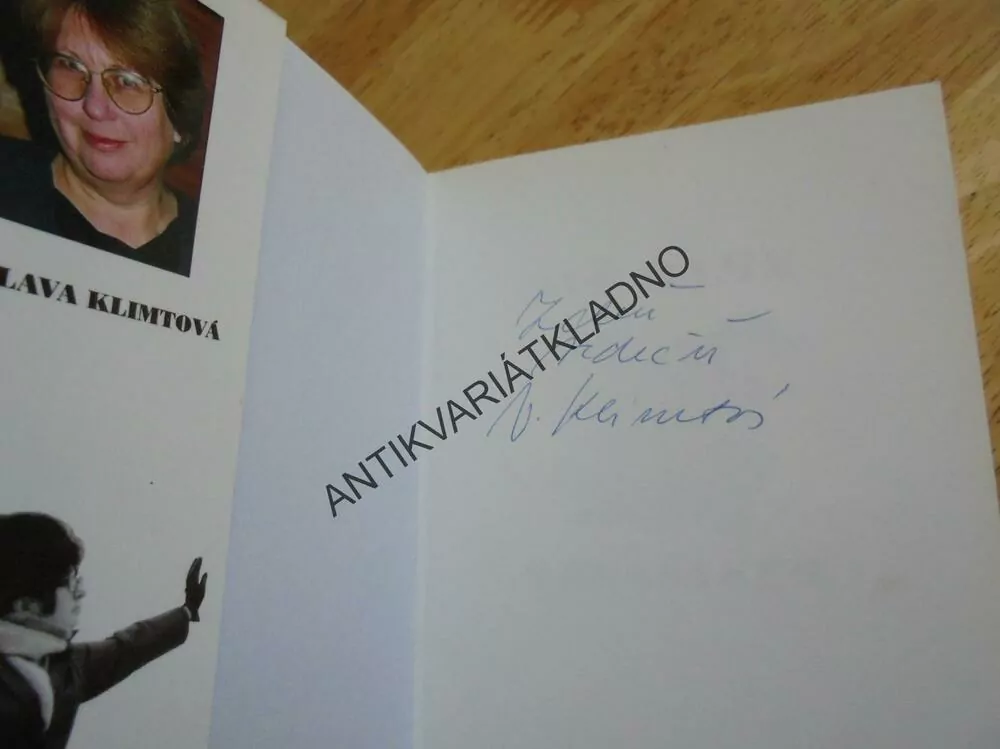 DVĚ DÁMY S RUKSAKEM, KLIMTOVÁ, AUTOGRAM