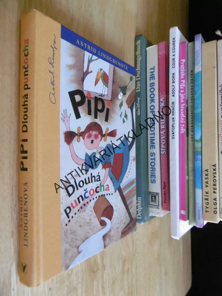 PIPI DLOUHÁ PUNČOCHA, ASTRID LINDGRENOVÁ, ADOLF BORN, **an