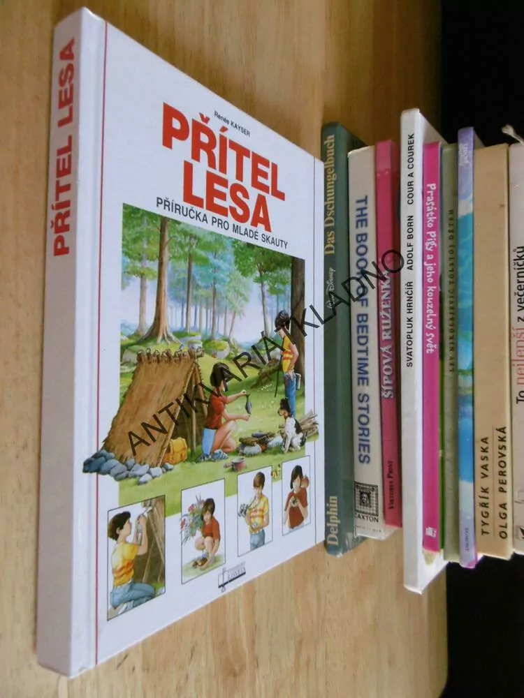 PŘÍTEL LESA, PŘÍRUČKA PRO MLADÉ SKAUTY, RENEÉ KAYSER, **an