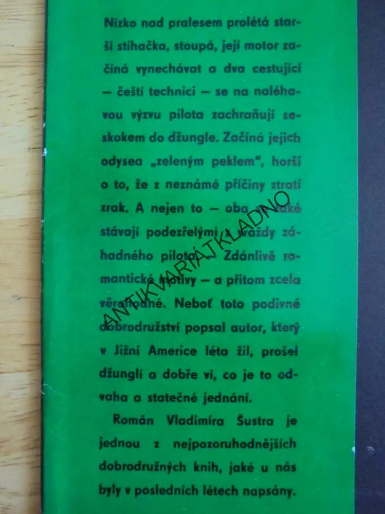 KDO ZABIL PILOTA, VLADIMÍR ŠUSTR, LETECTVÍ