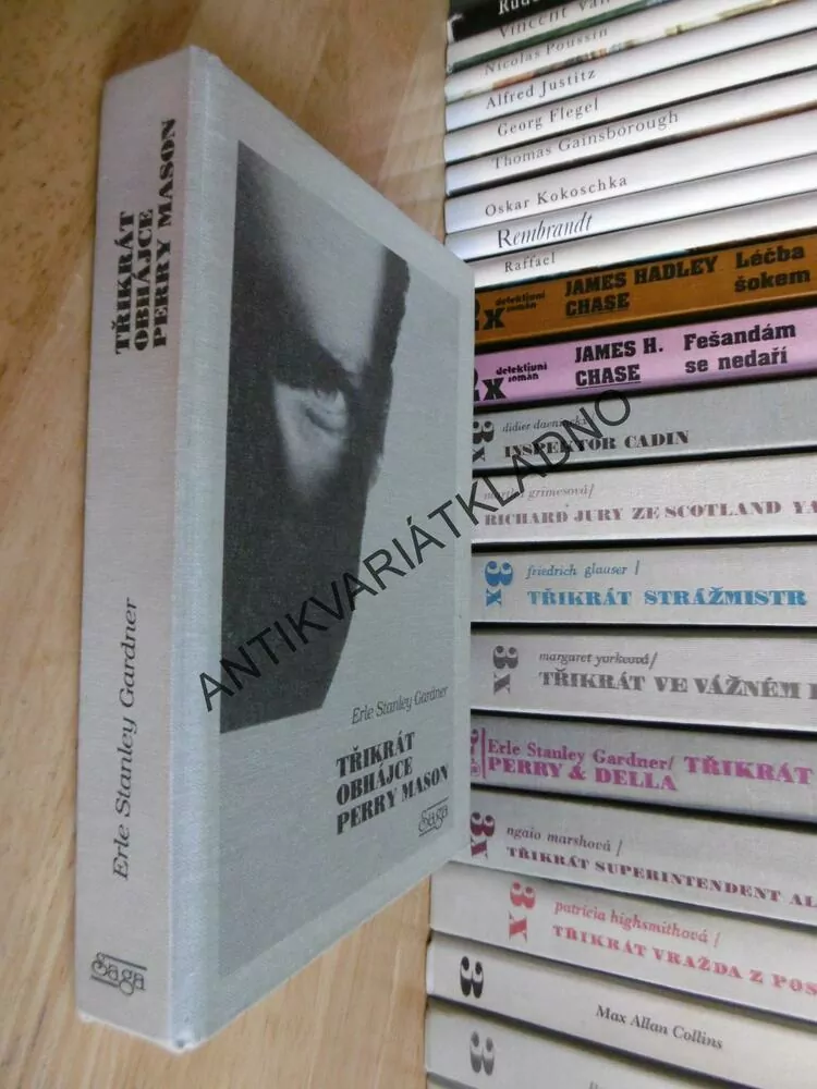 TŘIKRÁT OBHÁJCE PERRY MASON, E.S. GARDNER, **an