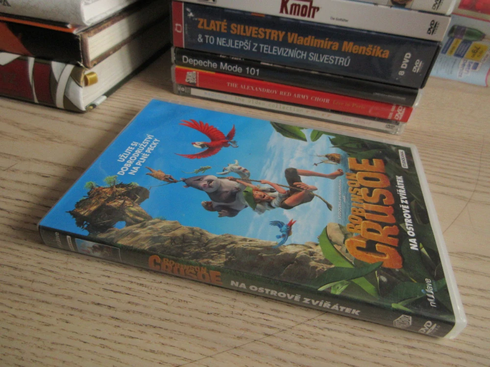 ROBINSON CRUSOE: NA OSTROVĚ ZVÍŘÁTEK, DVD FILM