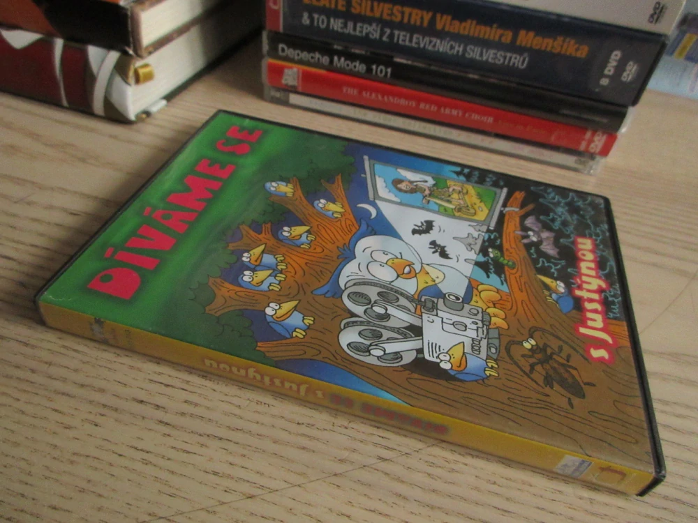 DÍVÁME SE S JUSTÝNOU, 3X DVD, DVD FILM