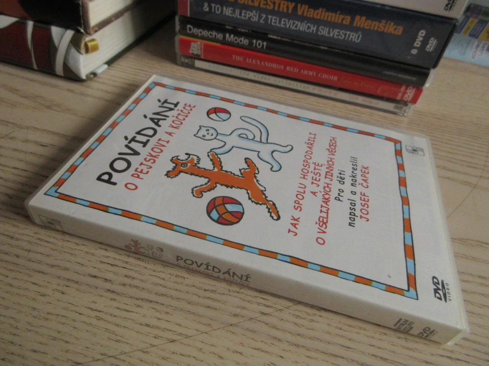 POVÍDÁNÍ O PEJSKOVI A KOČIČCE, DVD FILM