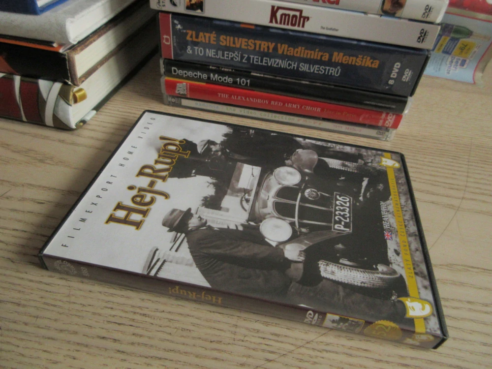HEJ-RUP!, J. VOSKOVEC, J. WERICH, DVD FILM ČR