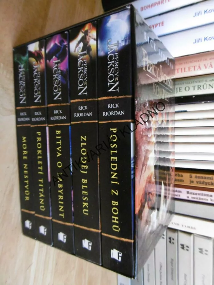 PERCY JACKSON, 1-5, RICK RIORDAN,