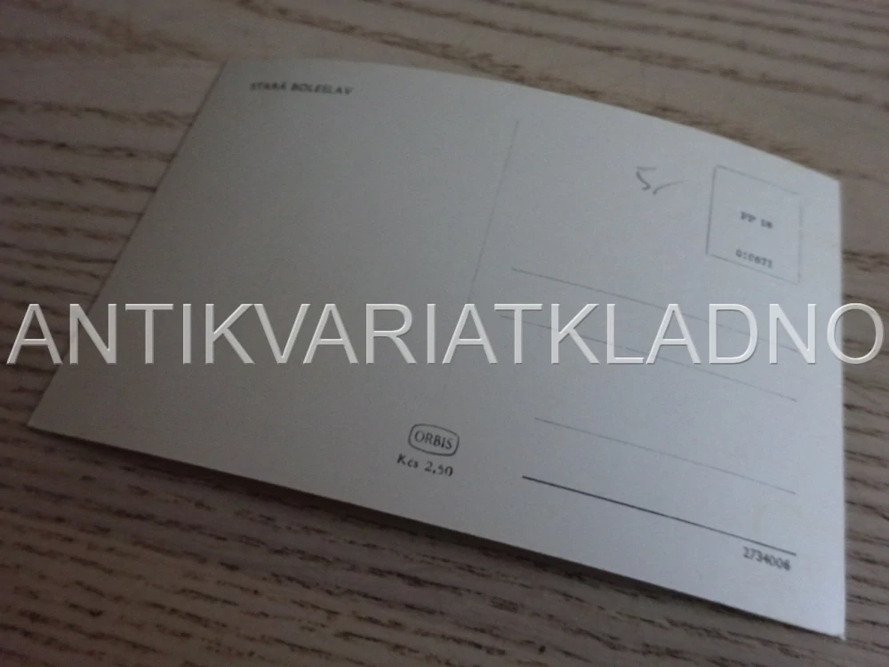 STARÁ BOLESLAV, FONTÁNA, POHLEDNICE 531