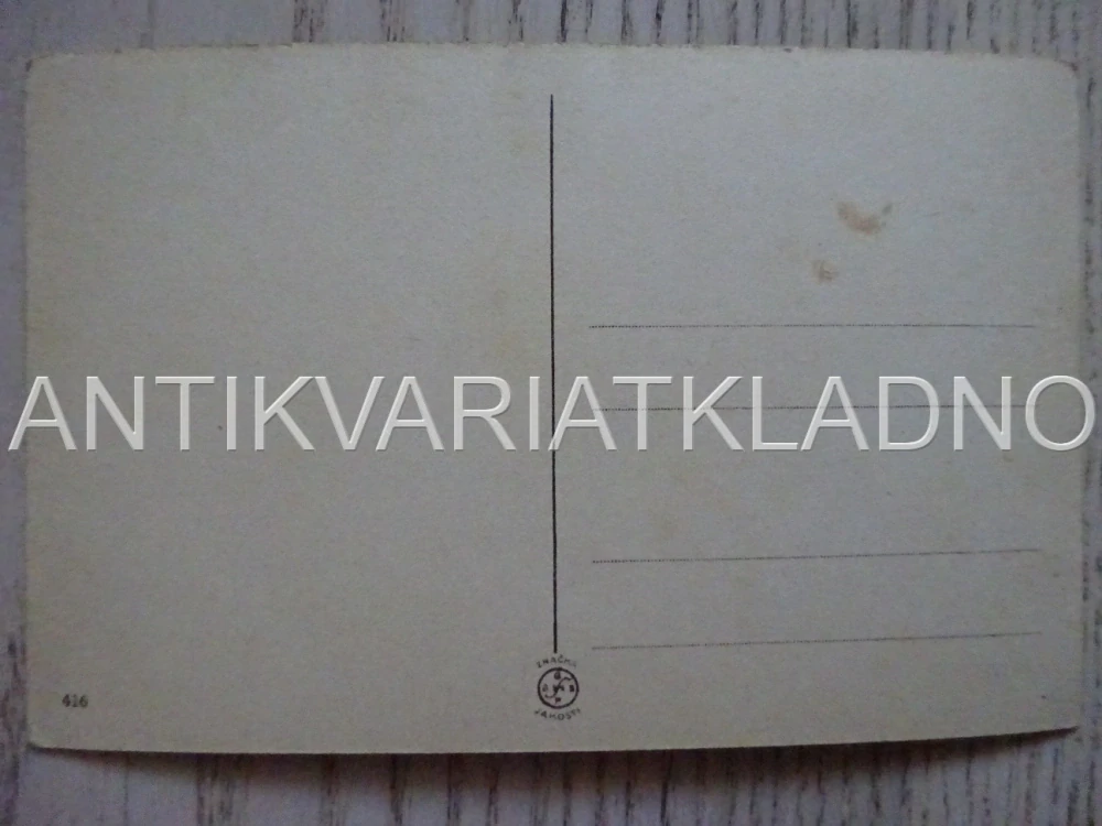 BRANDÝS NAD LABEM, ZÁMEK, POHLEDNICE 546