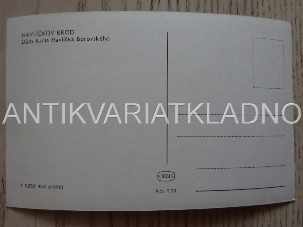 HAVLÍČKŮV BROD, DŮM K. HAVLÍČKA BOROVSKÉHO, POHLEDNICE 551