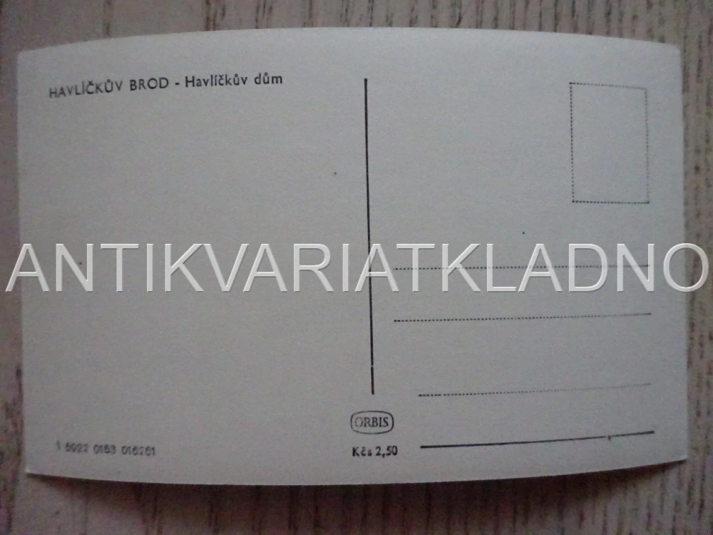 HAVLÍČKŮV BROD, DŮM K. HAVLÍČKA BOROVSKÉHO, POHLEDNICE 552