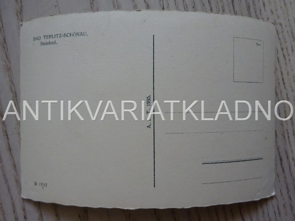 TEPLICE, KAMENNÉ LÁZNĚ, OKRES TEPLICE, POHLEDNICE 592