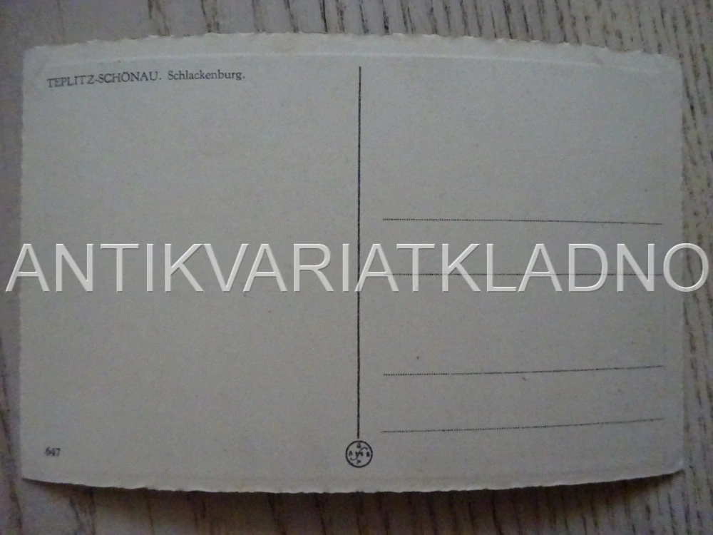 TEPLICE, ŠKVÁROVNÍK, OKRES TEPLICE, POHLEDNICE 593