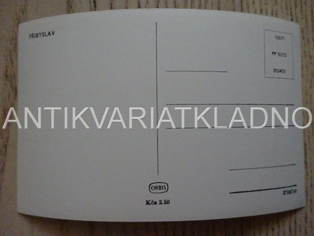 PŘIBYSLAV, OKRES HAVLÍČKŮV BROD, POHLEDNICE 599