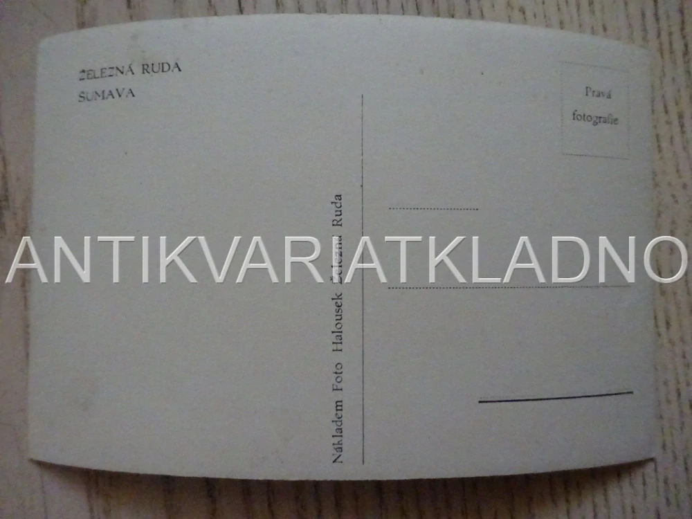 ŽELEZNÁ RUDA, ŠUMAVA, OKRES KLATOVY, POHLEDNICE 601