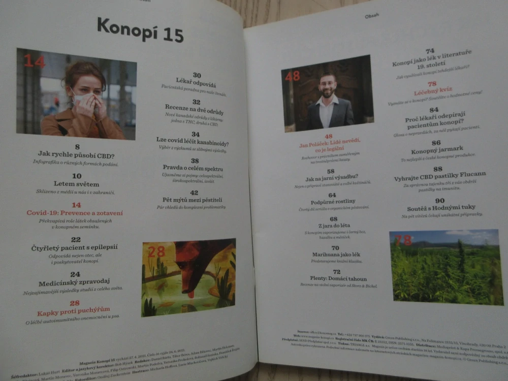 ČASOPIS KONOPÍ: CO JE LEGÁLNÍ?, Č. 15, 2/2021, **an