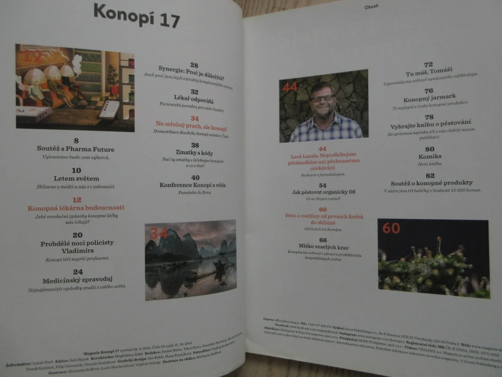 ČASOPIS KONOPÍ: LÉKÁRNA BUDOUCNOSTI, Č. 17, 4/2021, **an