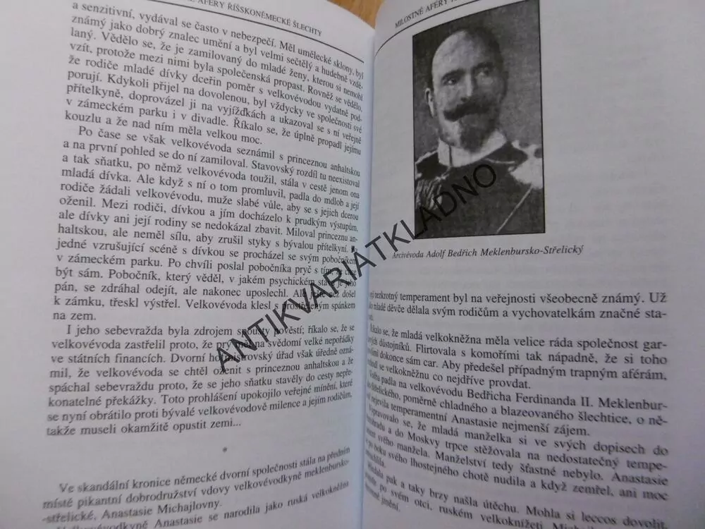 AFÉRY A SKANDÁLY HABSBURKŮ, Z TAJNÝCH ARCHIVŮ