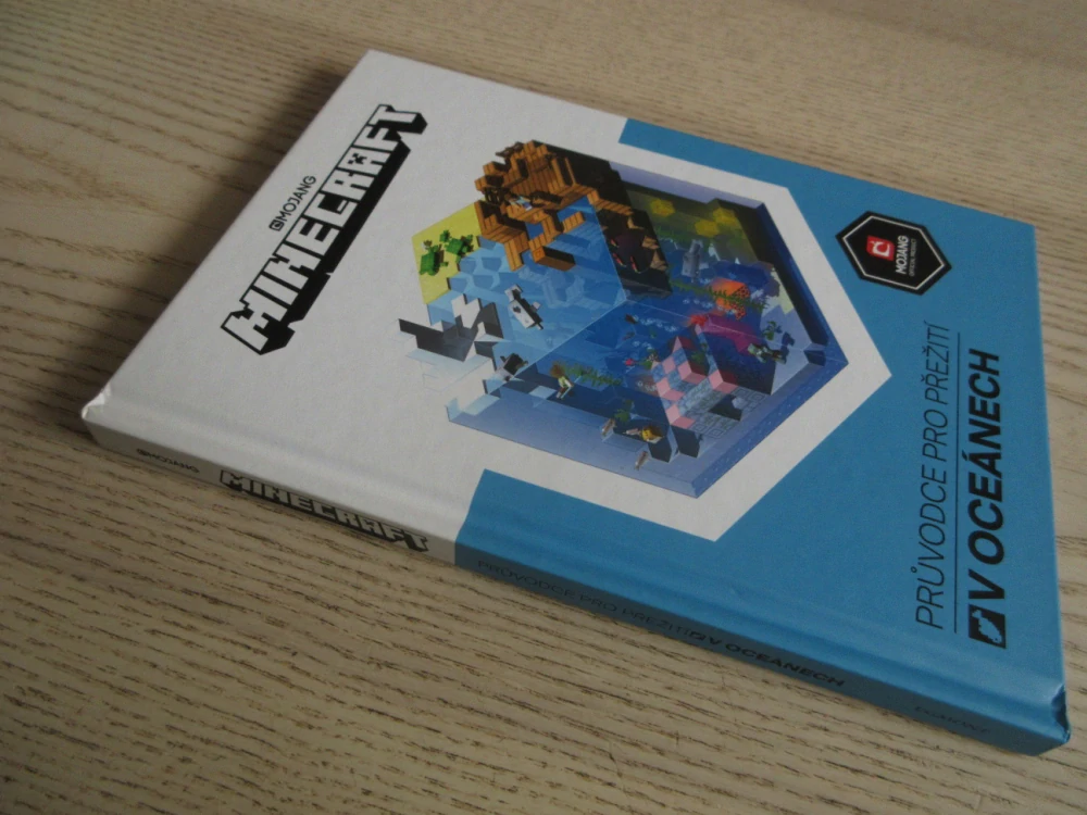 MINECRAFT: PRŮVODCE PRO PŘEŽITÍ V OCEÁNECH, MOJANG, **an