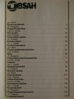 ZPRÁVA ZE ZÁHROBÍ A DALŠÍ KRIMI PŘÍBĚHY, JAN STACH, ANTONÍN JIROTKA AJ., **an