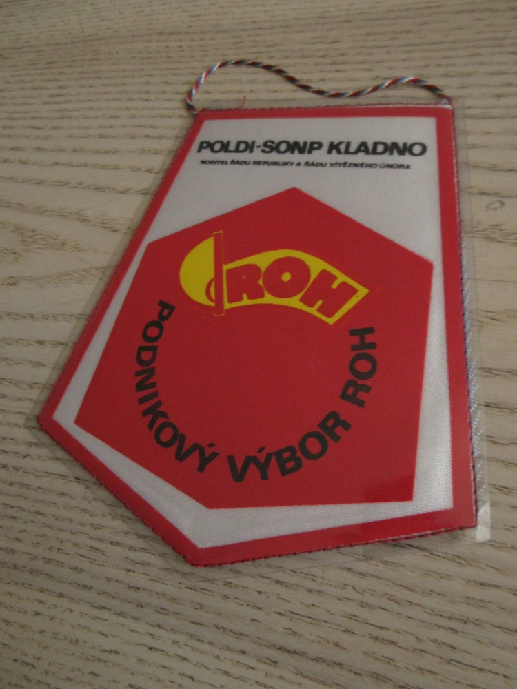 VLAJKA, VLAJEČKA - POLDI-SONP, NOSITEL ŘÁDU REPUBLIKY A ŘÁDU VÍTĚZNÉHO ÚNORA, KLADNO, OCEL