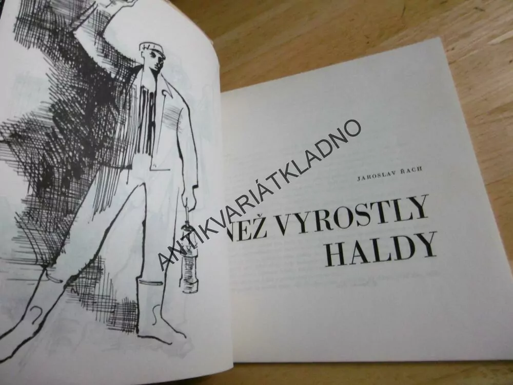 NEŽ VYROSTLY HALDY, JAROSLAV ŘACH, HORNICTVÍ, KLADNO