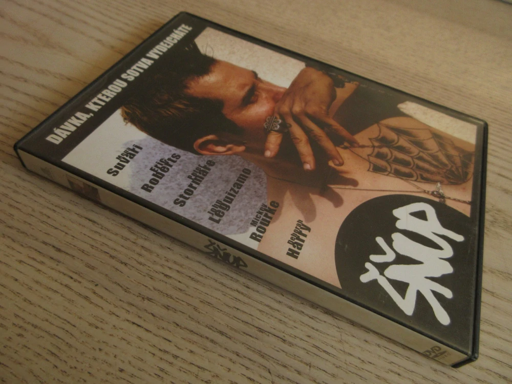 ŠŇUP, M. ROURKE, D. HARRY, DVD FILM