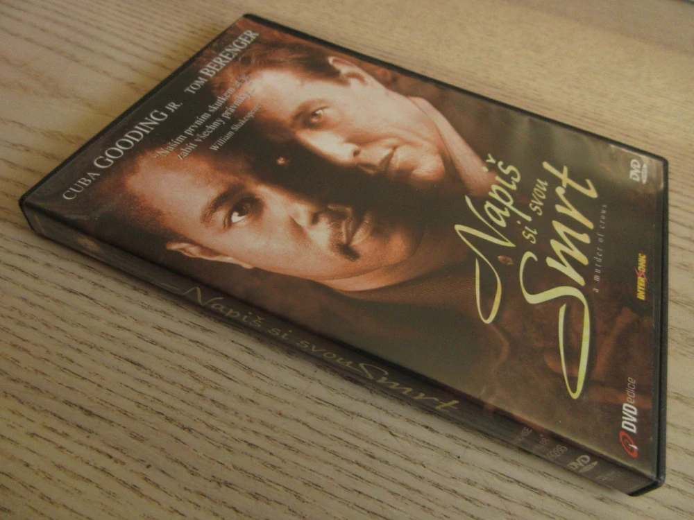 NAPIŠ SI SVOU SMRT, C. GOODING JR., T. BERENGER, DVD FILM