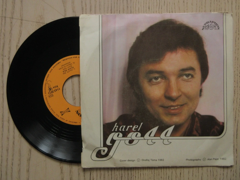 MÁM TĚ (VERA), PLAVÁ VÍLA, KAREL GOTT, MALÁ DESKA