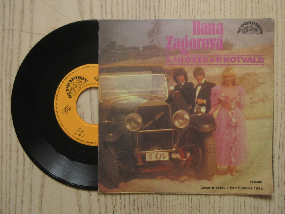 BULDOK (PING PONG), DÁME AUTU TROCHU PÍT, HANA ZAGOROVÁ, S. HLOŽEK A P. KOTVALD, MALÁ DESKA