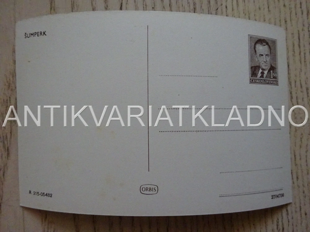 OKRES ŠUMPERK, STŘECHA, POHLEDNICE 613