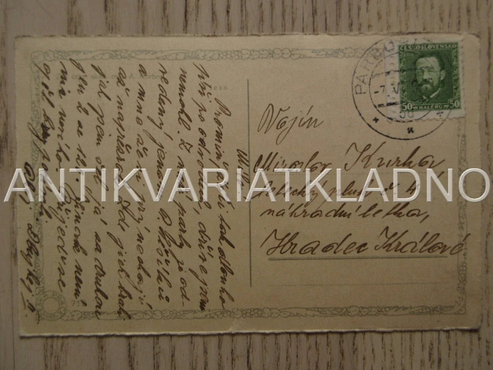 LES, VENKOV, LÉTO, CHALUPA, POHLEDNICE 628