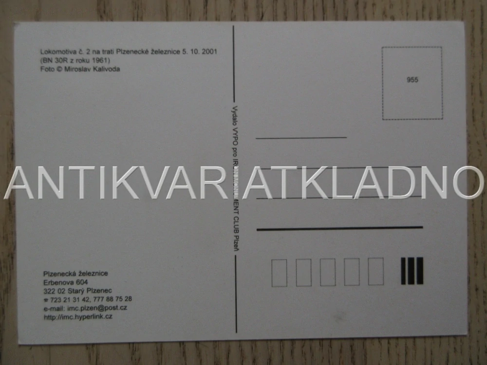LOKOMOTIVA Č. 2, PLZENECKÁ ŽELEZNICE, OKRES PLZEŇ-MĚSTO, POHLEDNICE 680