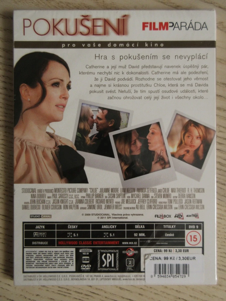 POKUŠENÍ, L. NEESON, DVD FILM