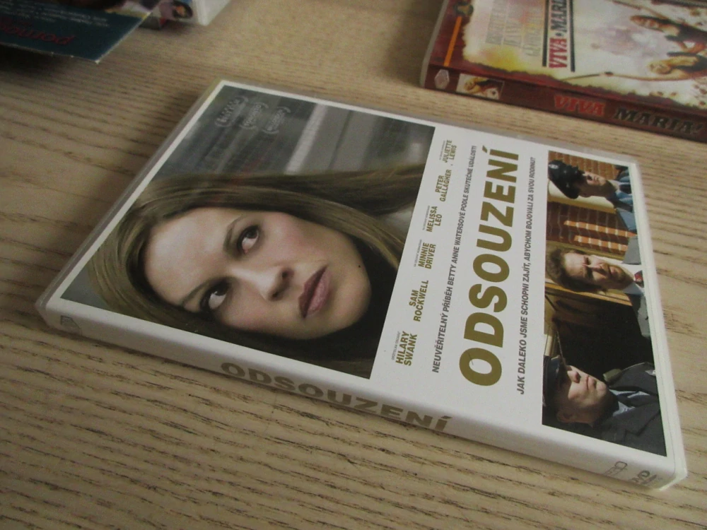 ODSOUZENÍ, H. SWANK, S. ROCKWELL, DVD FILM