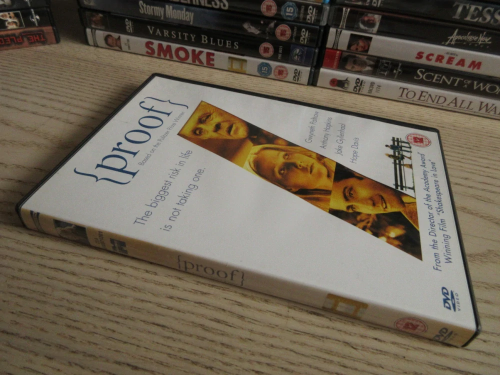 DŮKAZ, G. PALTROW, A. HOPKINS, GB OBAL, ČESKÁ VERZE, DVD FILM