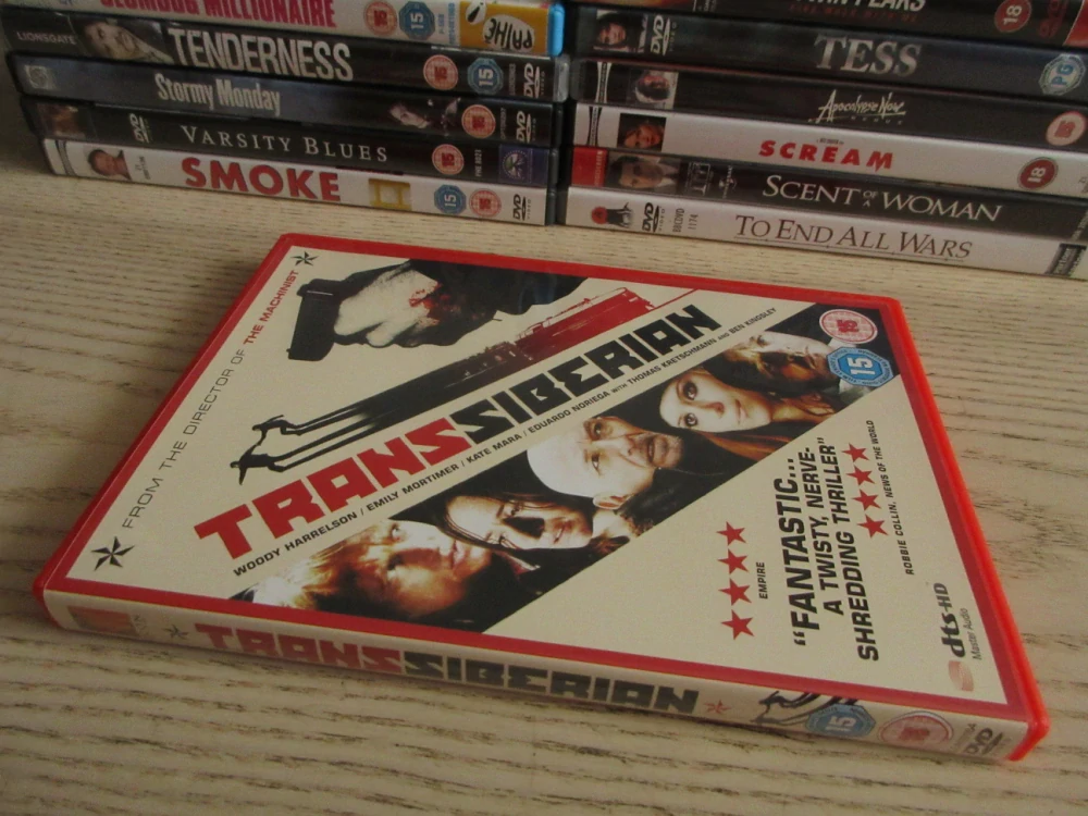 TRANSSIBIŘSKÝ EXPRES, W. HARRELSON, GB OBAL, ČESKÁ VERZE, DVD FILM
