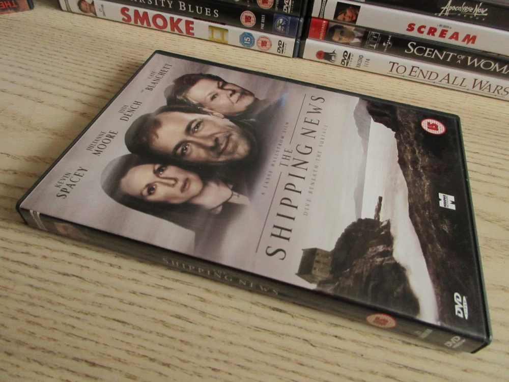 OSTROVNÍ ZPRÁVY, K. SPACEY, C. BLANCHETT, GB OBAL, ČESKÁ VERZE, DVD FILM