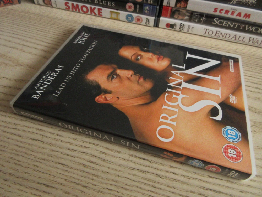 SEDMÝ HŘÍCH, A. BANDERAS, A. JOLIE, GB OBAL, ČESKÁ VERZE, DVD FILM