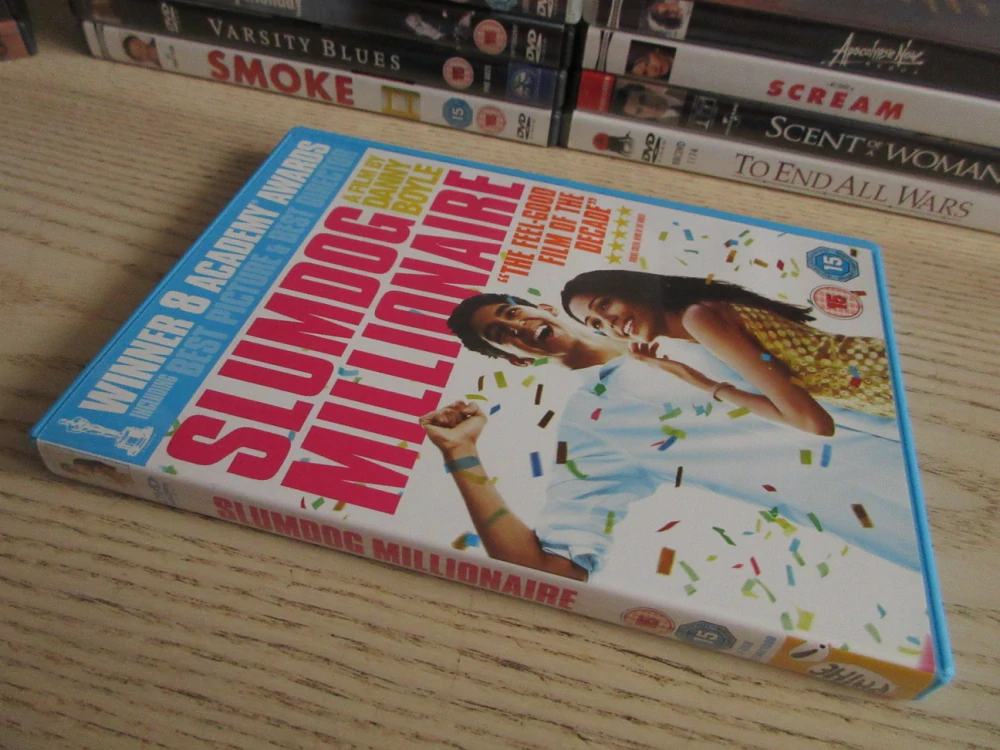 MILIONÁŘ Z CHATRČE, GB OBAL, ČESKÁ VERZE, DVD FILM