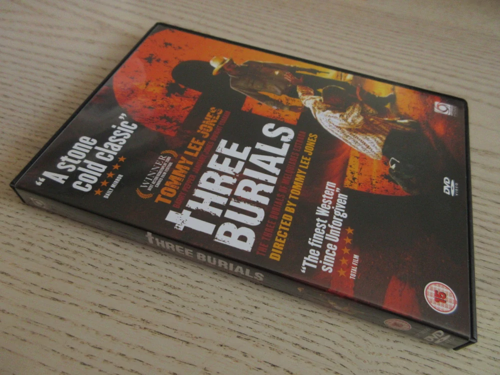 TŘI POHŘBY, T. LEE JONES, GB OBAL, ČESKÁ VERZE, 2X DVD FILM