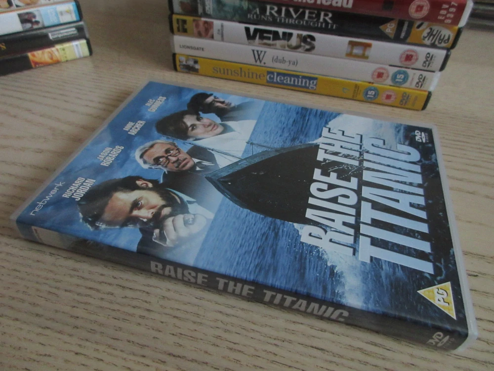 VYZVEDNUTÍ TITANIKU, R. JORDAN, J. ROBARDS, GB OBAL, ČESKÁ VERZE, DVD FILM