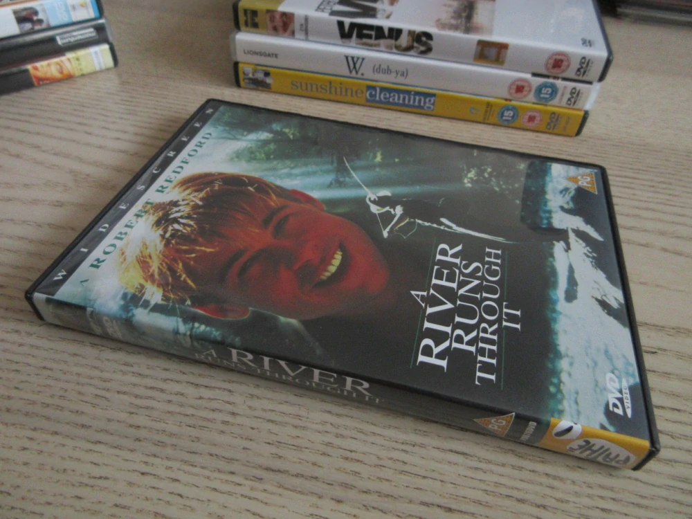 TEČE TUDY ŘEKA, R. REDFORD, GB OBAL, ČESKÁ VERZE, DVD FILM