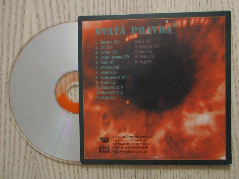 DIVOKEJ BILL, SVATÁ PRAVDA, CD HUDBA
