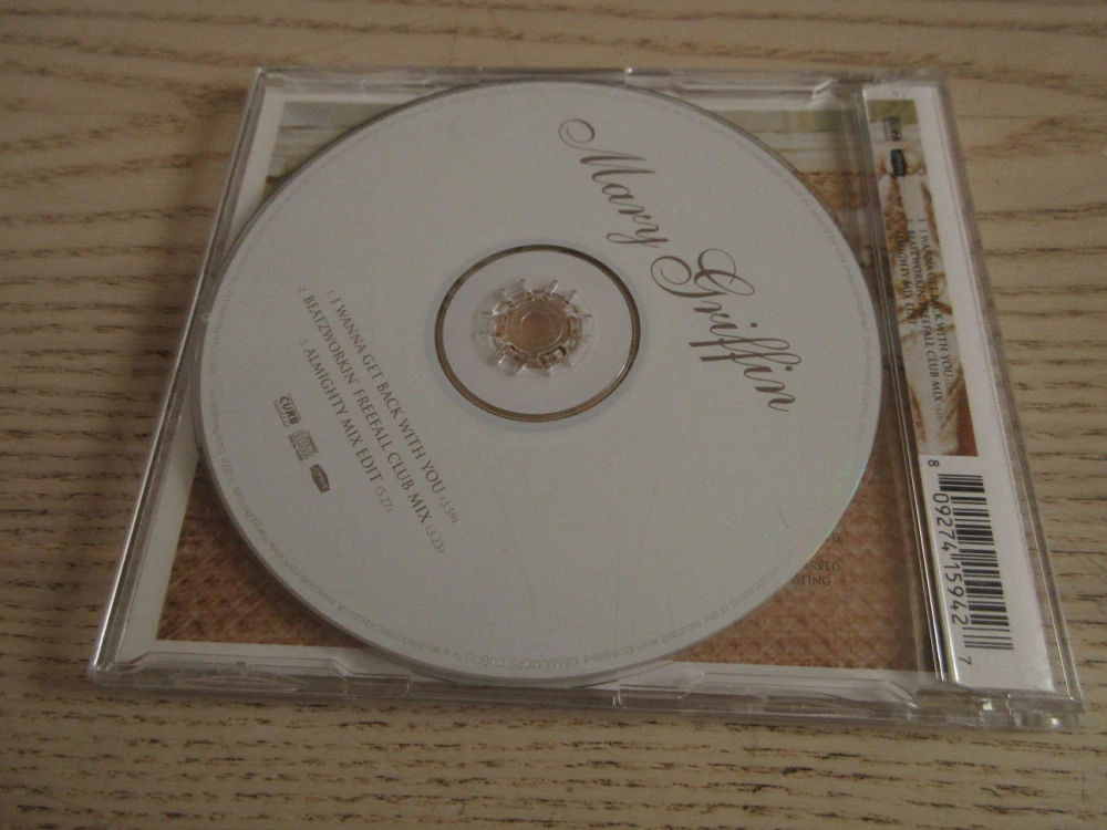 MARY GRIFFIN, I WANNA GET BACK WITH YOU, CD HUDBA
