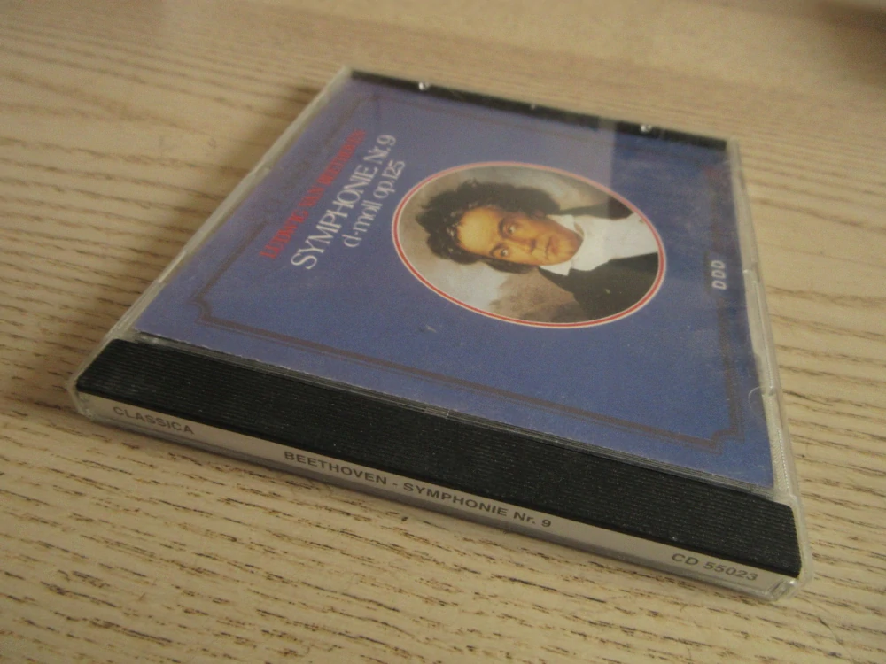 LUDWIG VAN BEETHOVEN, SYMPHONIE NR.9., D-MOLL, OP. 125, CD VÁŽNÁ HUDBA