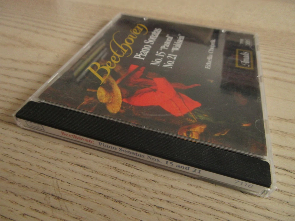 LUDWIG VAN BEETHOVEN, PIANO SONATAS, PASTORAL, WALDSTEIN, CD VÁŽNÁ HUDBA