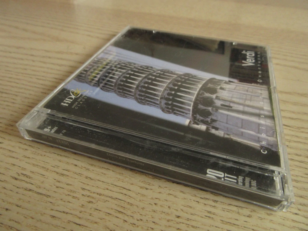 VERDI, CHOIRS, AND OVERTURES, CD VÁŽNÁ HUDBA