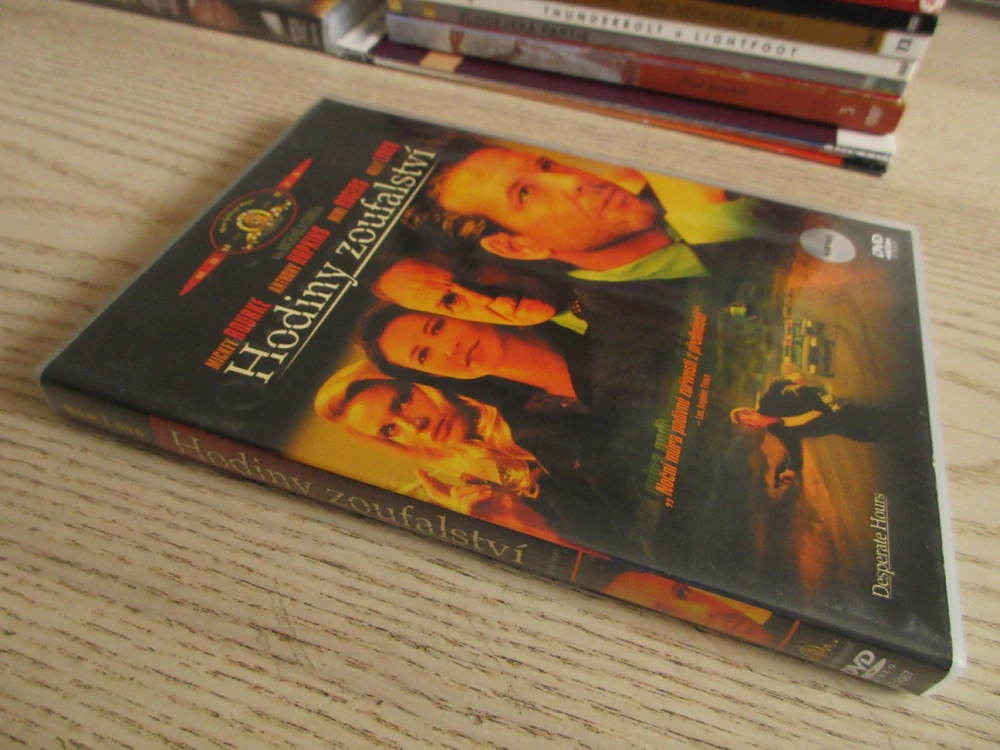 HODINY ZOUFALSTVÍ, ROURKE, HOPKINS, LYNCH, DVD FILM